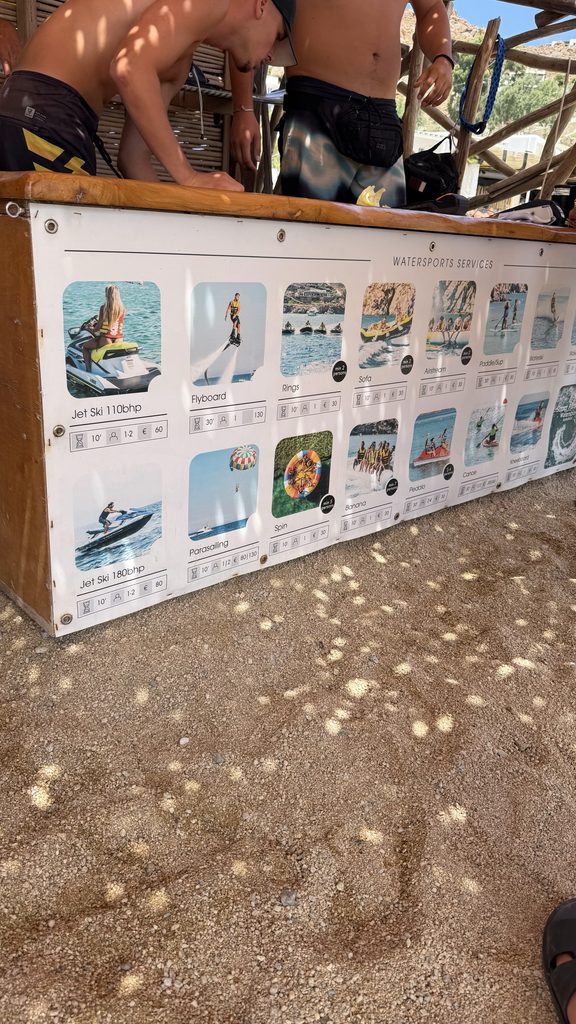 activiteiten in Mykonos