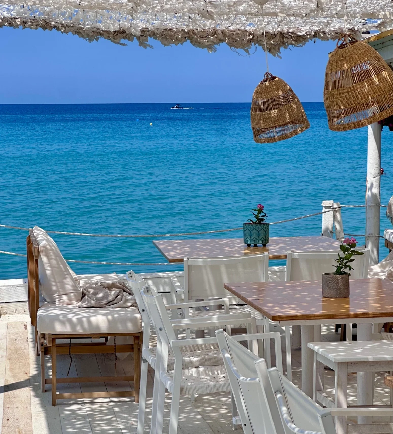 Beachclubs op Ibiza