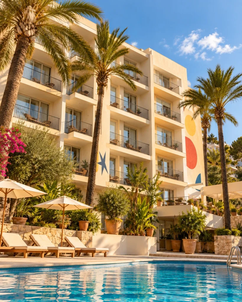 zwembad hotel op Mallorca