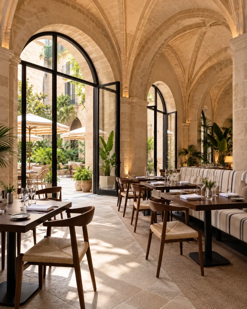 Restaurant mallorca in hotel