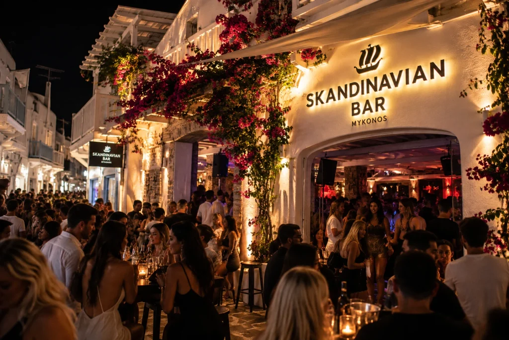 uitgaan in mykonos